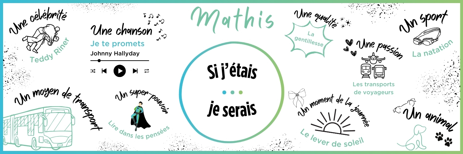 Portrait chinois de Mathis