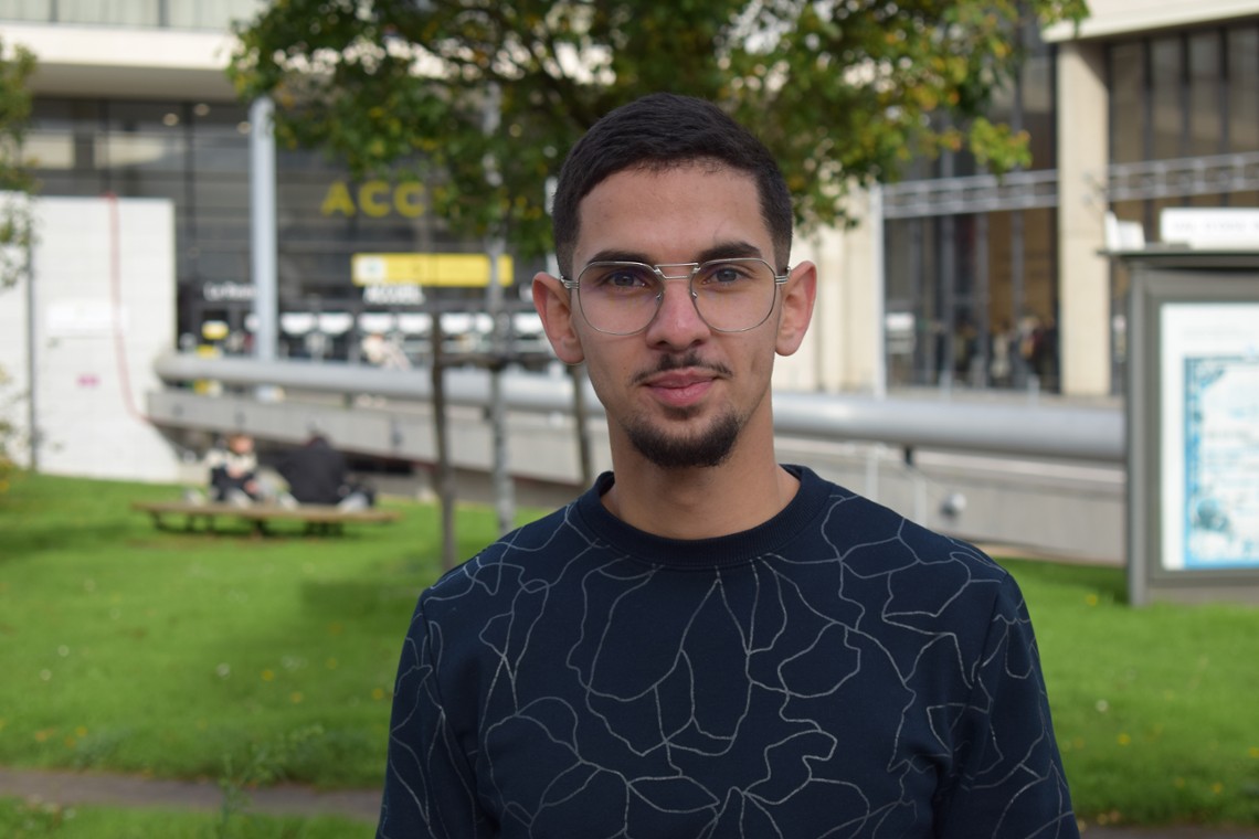 Youssef, un étudiant ambassadeur qui voit la logistique en grand
